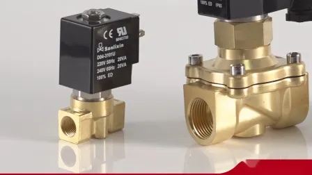 Plastic Direct Acting Normally Closed Solenoid Valve for Water Air