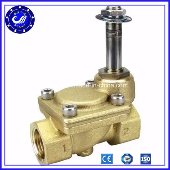 Wasser-Dampf-Magnetventil aus Messing für die Luftsteuerungsindustrie