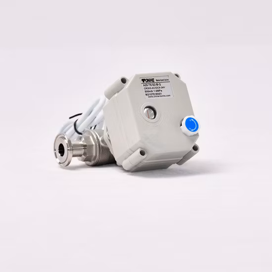 1/4'' Klemmanschluss SS304 AC110-230V Handhilfsventil